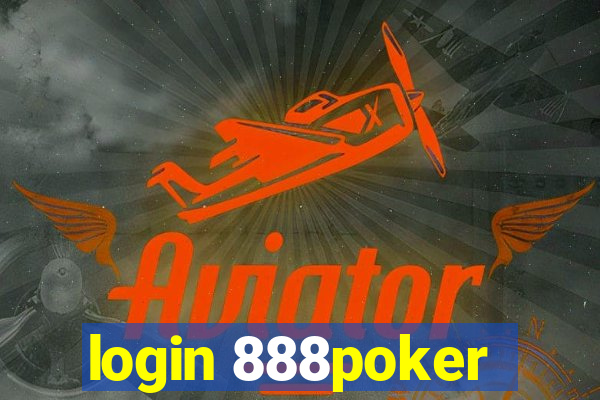 login 888poker