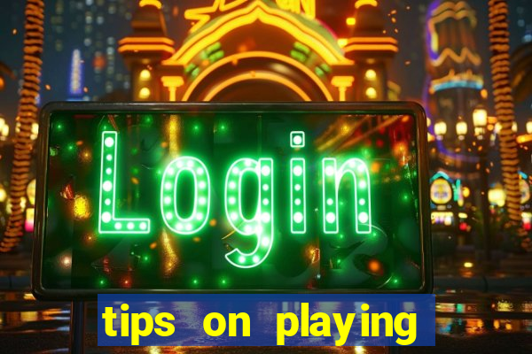 tips on playing slot machines