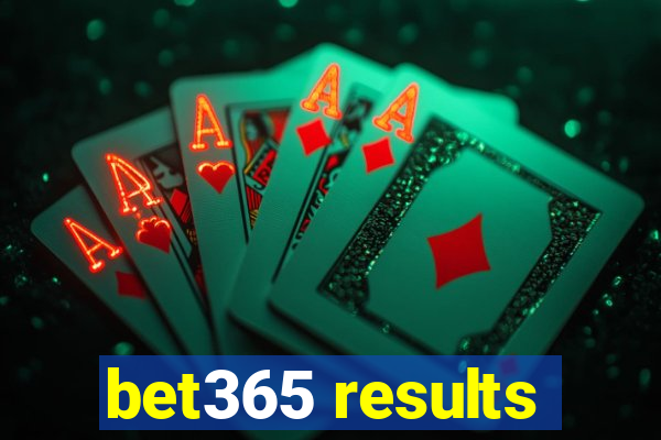 bet365 results