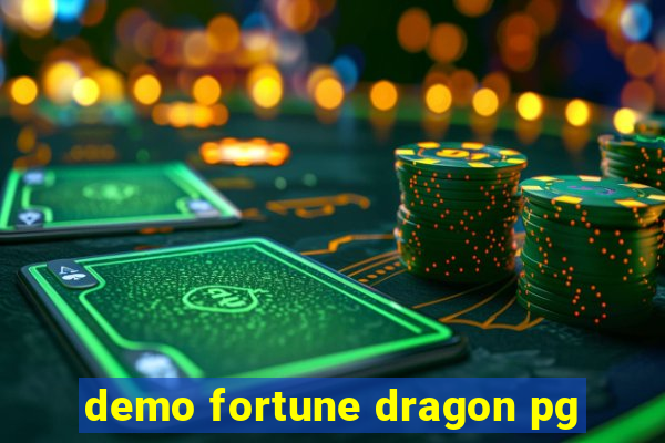 demo fortune dragon pg