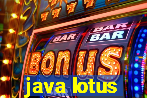 java lotus