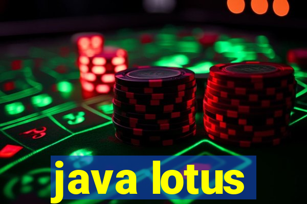 java lotus