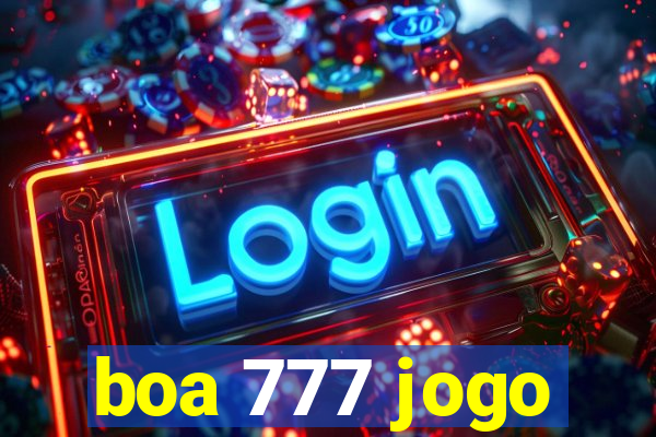 boa 777 jogo