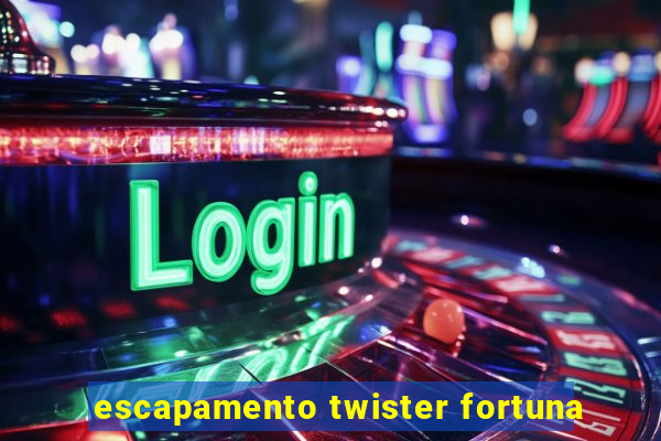 escapamento twister fortuna