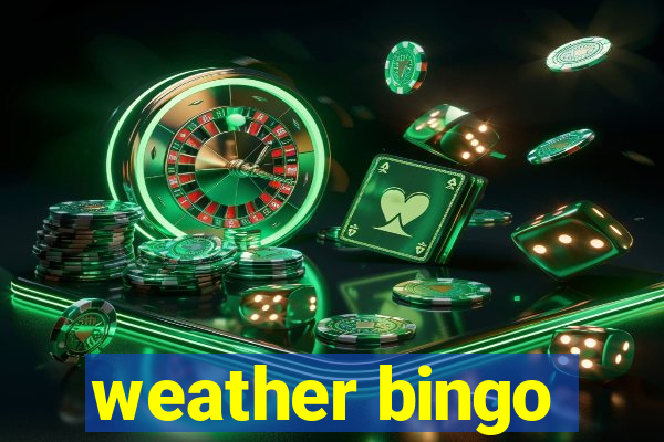 weather bingo