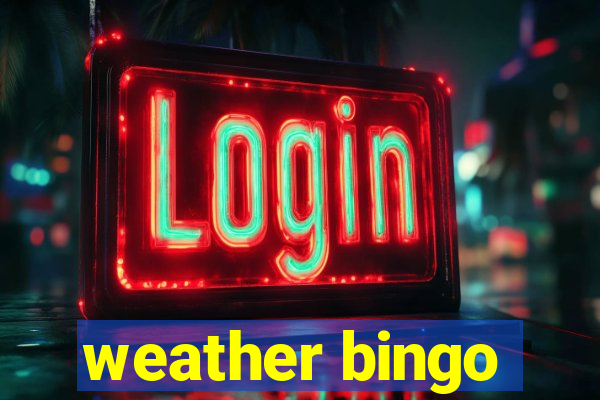 weather bingo