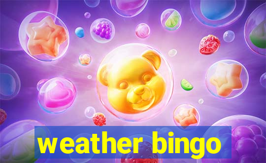 weather bingo