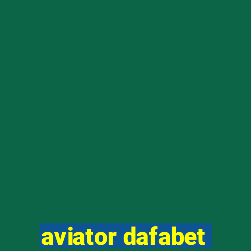 aviator dafabet