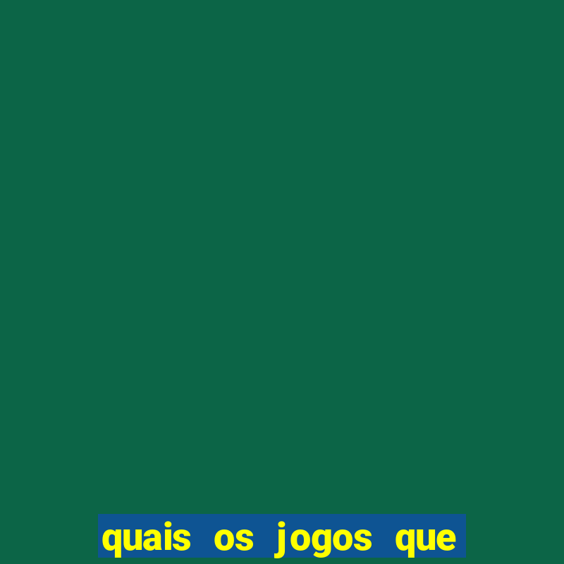 quais os jogos que ganha dinheiro de verdade