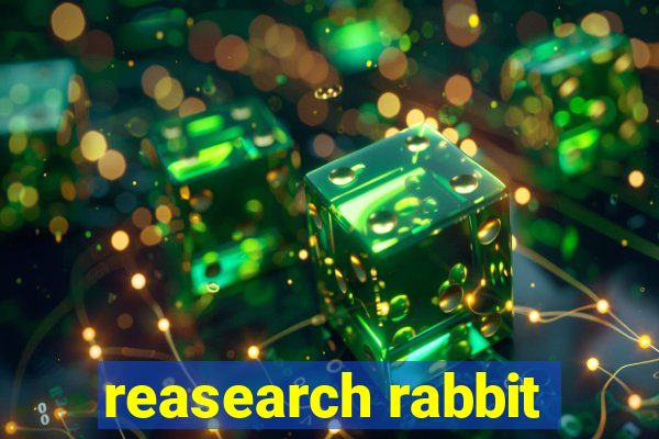 reasearch rabbit