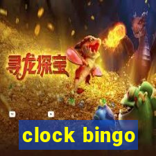 clock bingo