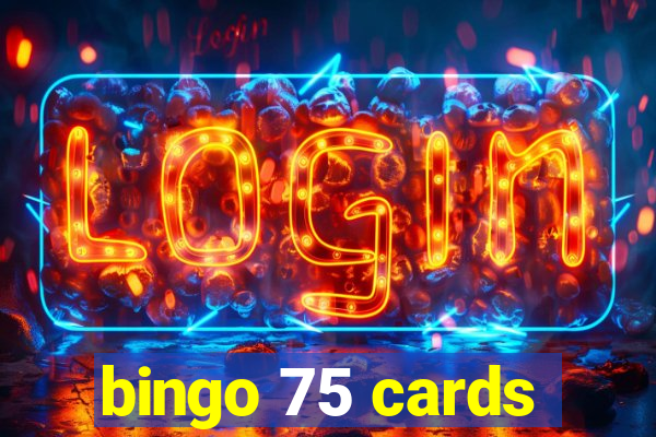 bingo 75 cards