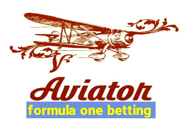 formula one betting