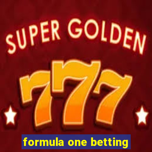 formula one betting