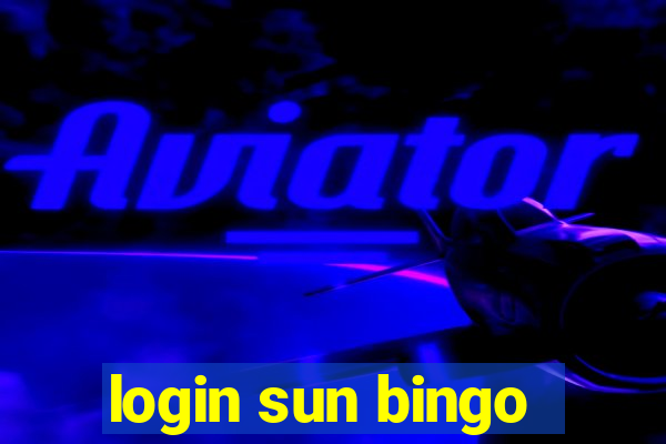 login sun bingo