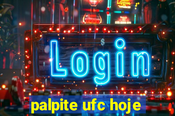 palpite ufc hoje