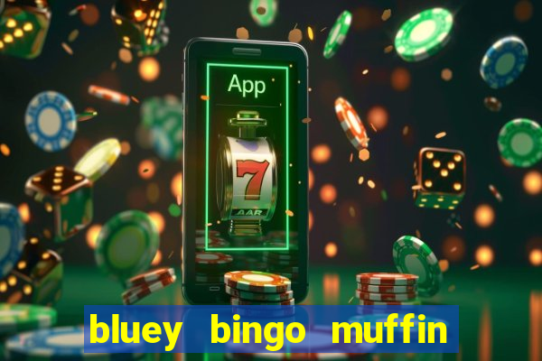 bluey bingo muffin and socks