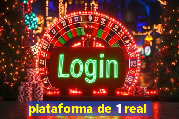 plataforma de 1 real