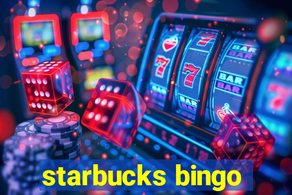 starbucks bingo