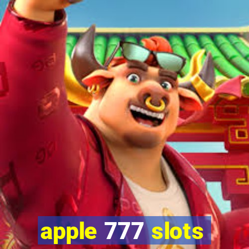 apple 777 slots