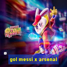 gol messi x arsenal