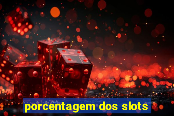 porcentagem dos slots