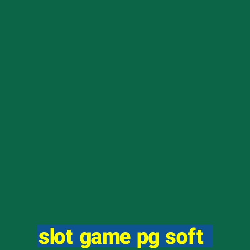 slot game pg soft