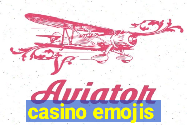 casino emojis