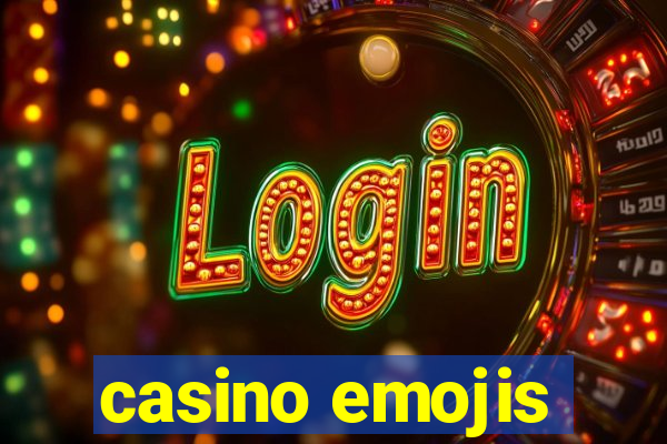 casino emojis