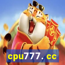 cpu777. cc