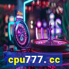 cpu777. cc