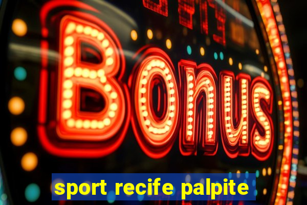 sport recife palpite