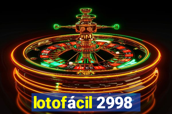 lotofácil 2998