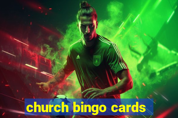 church bingo cards