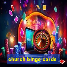 church bingo cards