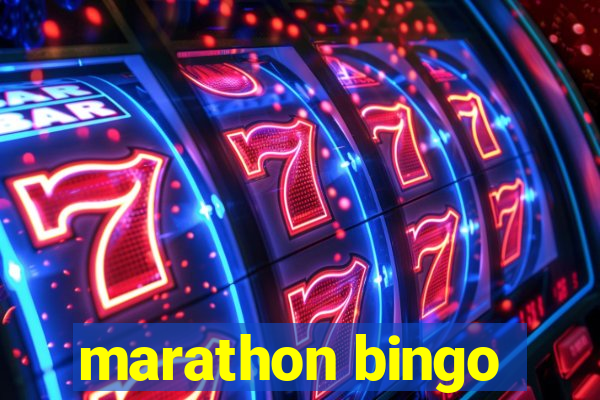 marathon bingo