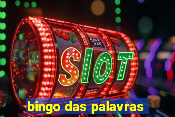 bingo das palavras