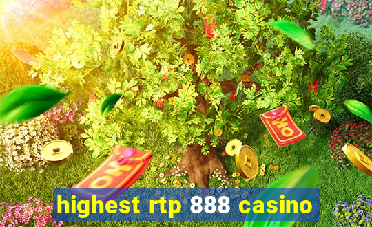 highest rtp 888 casino