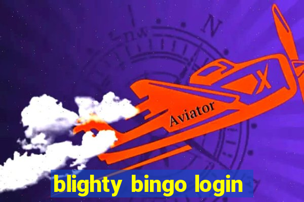 blighty bingo login