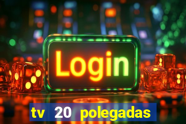 tv 20 polegadas casas bahia