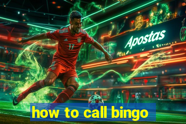 how to call bingo