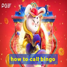 how to call bingo