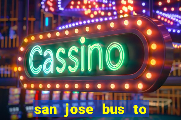 san jose bus to la fortuna