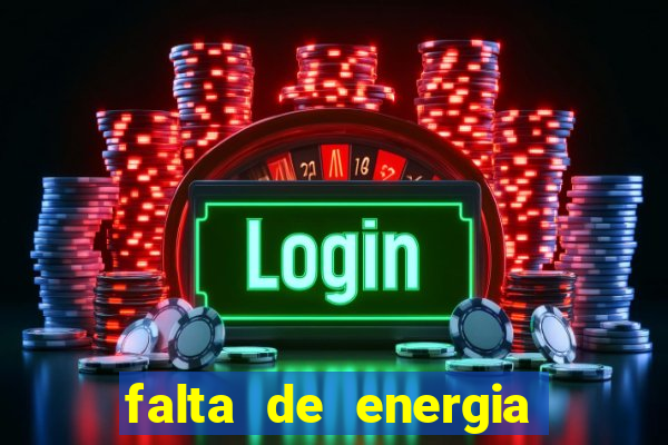 falta de energia em caucaia