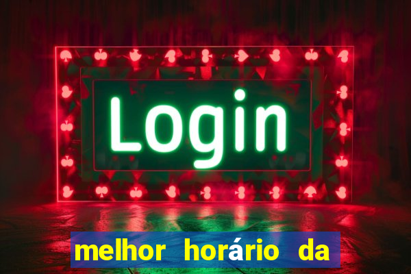 melhor horário da madrugada para jogar fortune tiger