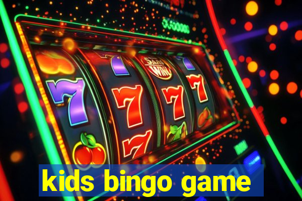 kids bingo game