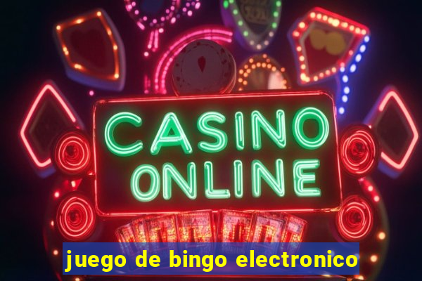 juego de bingo electronico