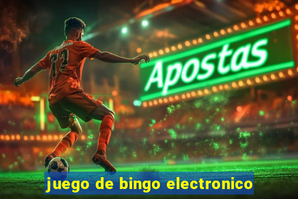 juego de bingo electronico