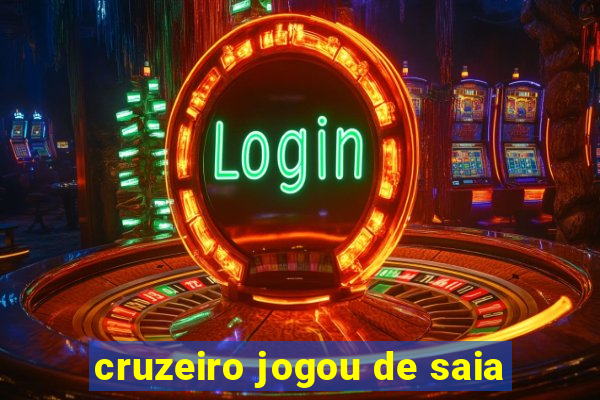 cruzeiro jogou de saia