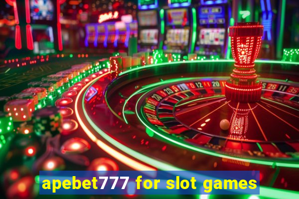 apebet777 for slot games